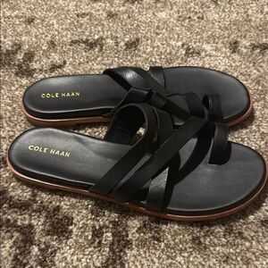 Cole Haan Black Sandals Sleek and Stylish